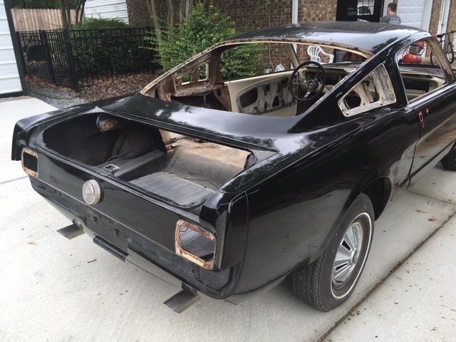 1966 Black Ford Mustang Fastback