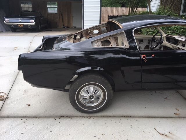 1966 Black Ford Mustang Fastback