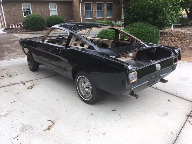 1966 Black Ford Mustang Fastback