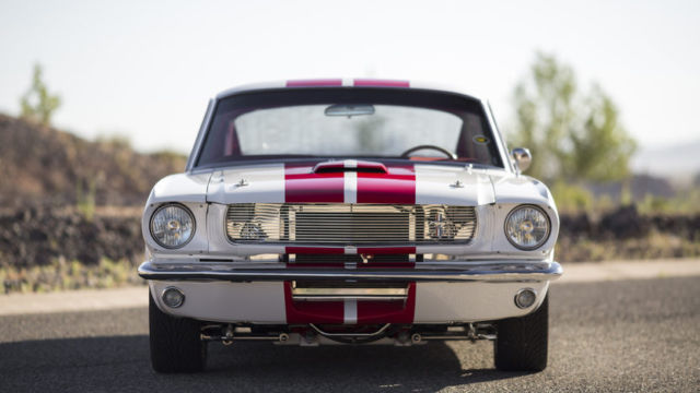 1966 Pearl white Ford Mustang Fastback