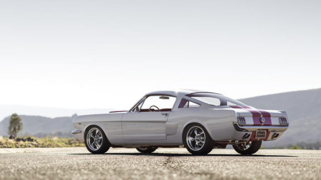 1966 Pearl white Ford Mustang Fastback