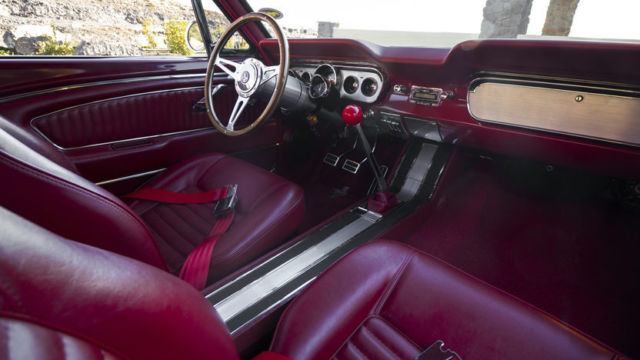 1966 Pearl white Ford Mustang Fastback