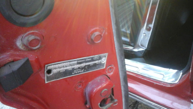 1966 RED Ford Mustang FASTBACK