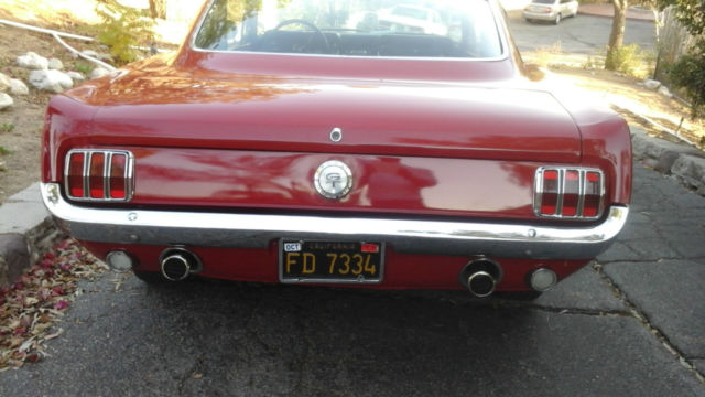 1966 RED Ford Mustang FASTBACK