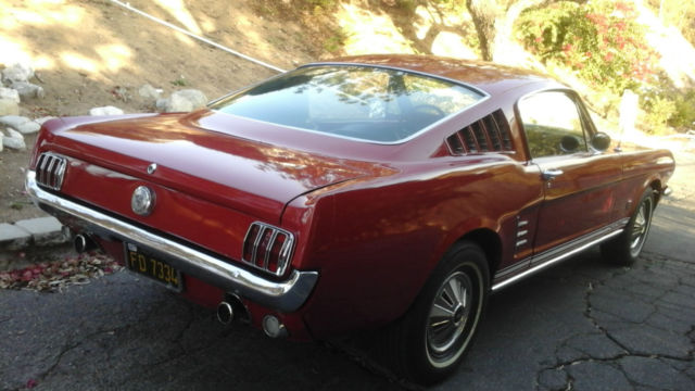 1966 RED Ford Mustang FASTBACK