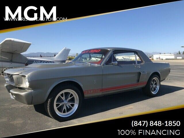 1966 Gray Ford Mustang Coupe