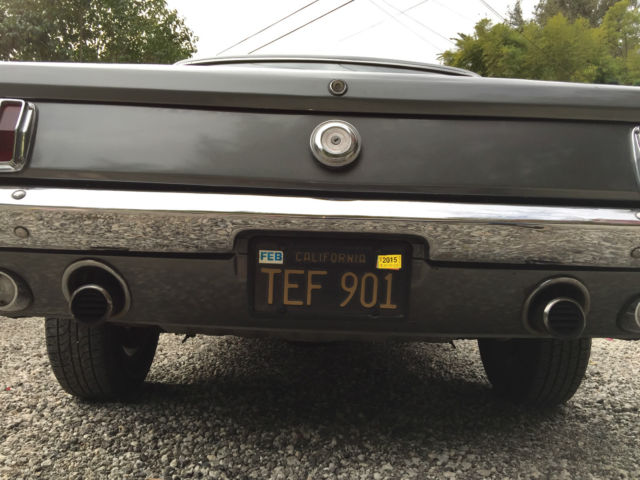 1966 Gray Ford Mustang Coupe