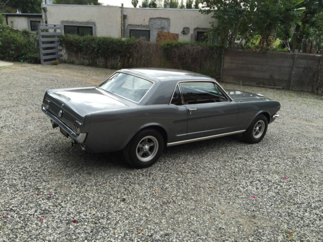 1966 Gray Ford Mustang Coupe