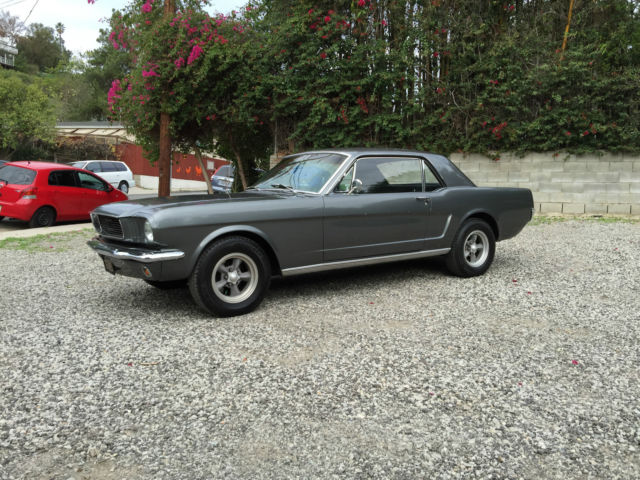1966 Gray Ford Mustang Coupe
