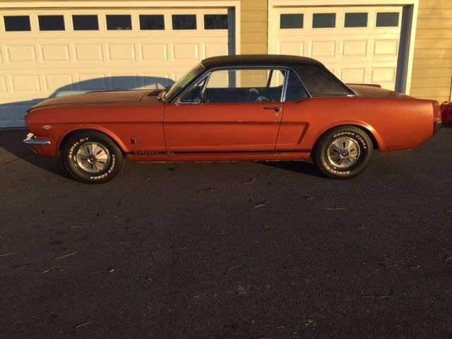 1966 White Ford Mustang Coupe