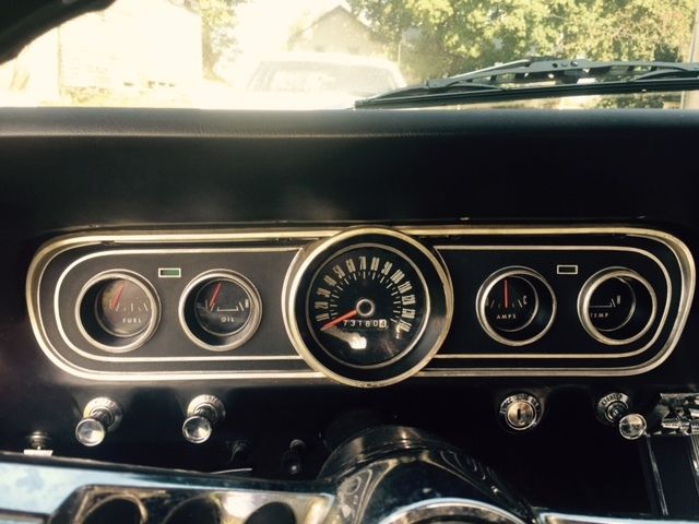 1966 White Ford Mustang Coupe