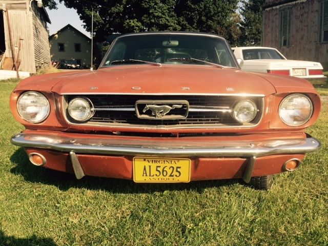 1966 White Ford Mustang Coupe