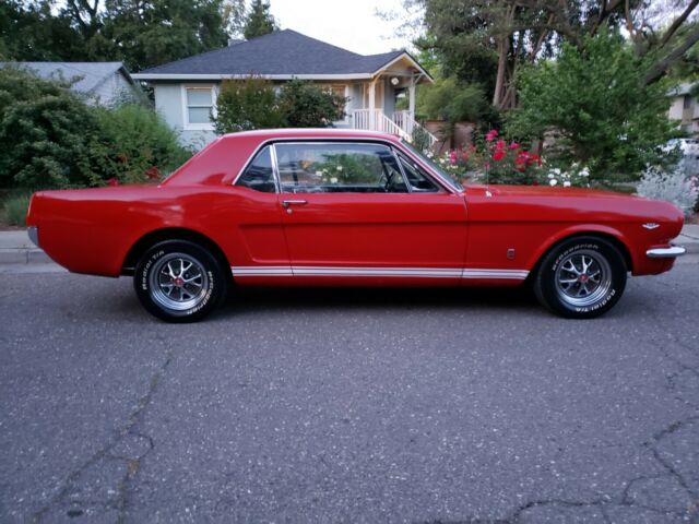 1966 Red Ford Mustang Coupe