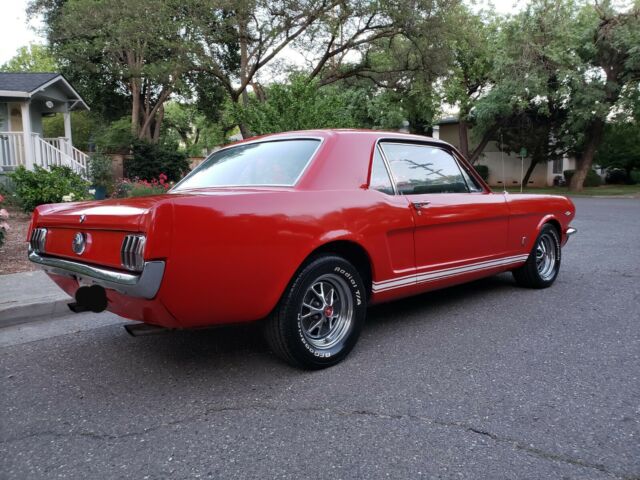 1966 Red Ford Mustang Coupe