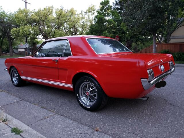 1966 Red Ford Mustang Coupe