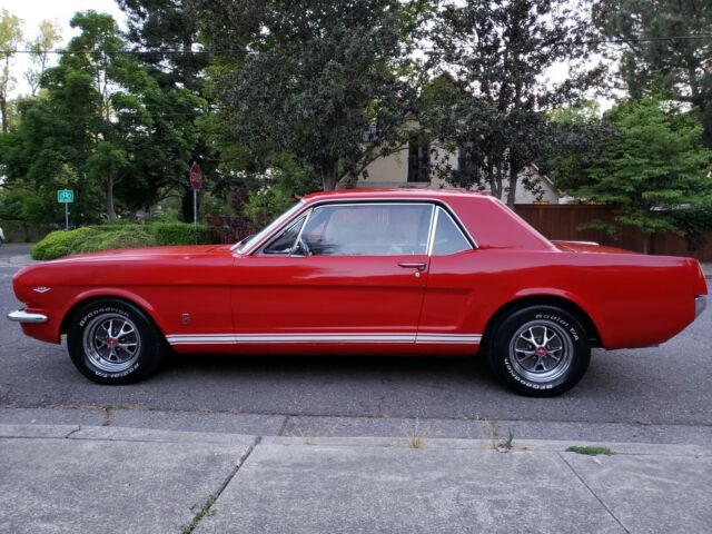 1966 Red Ford Mustang Coupe