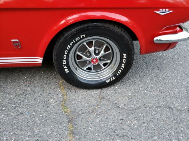 1966 Red Ford Mustang Coupe