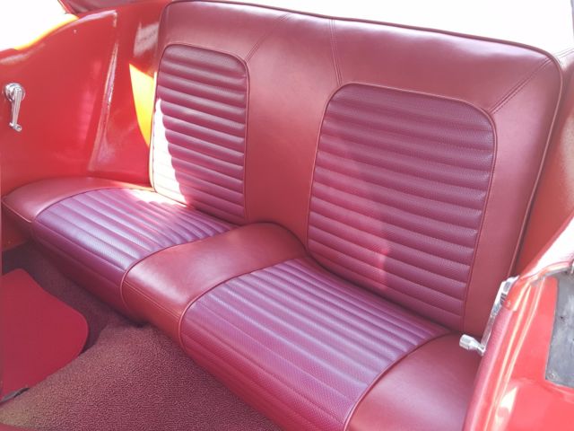 1966 red Ford Mustang Coupe