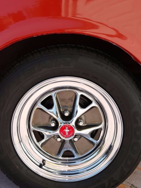 1966 red Ford Mustang Coupe