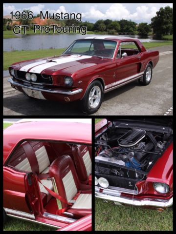 1966 Burgundy Ford Mustang Coupe