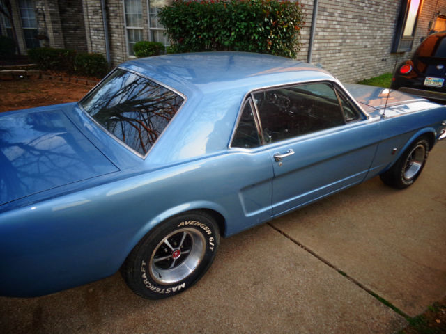 1966 Blue Ford Mustang Coupe