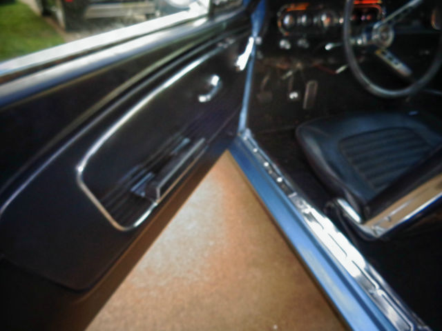1966 Blue Ford Mustang Coupe