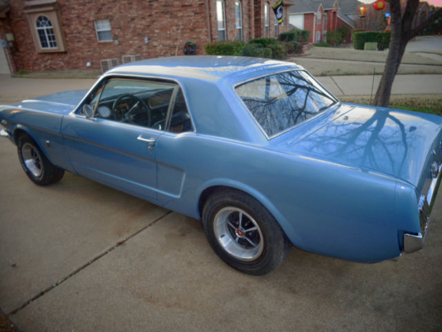 1966 Blue Ford Mustang Coupe