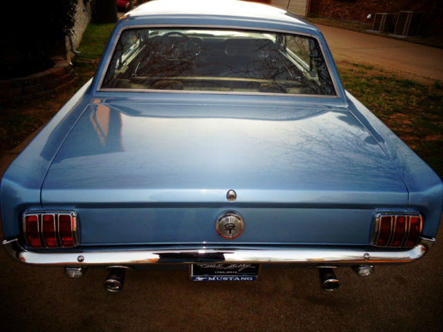 1966 Blue Ford Mustang Coupe