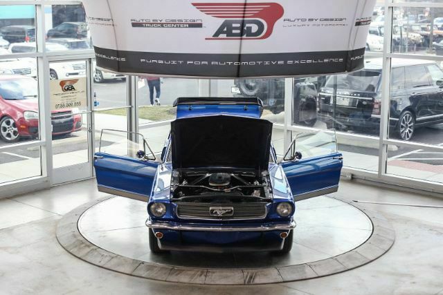 1966 Blue Ford Mustang Coupe