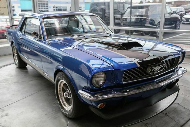 1966 Blue Ford Mustang Coupe