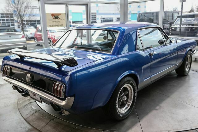 1966 Blue Ford Mustang Coupe