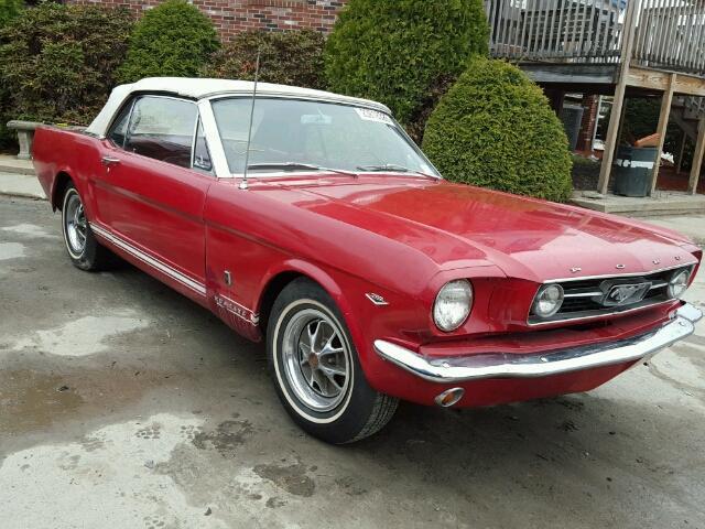 1966 Black Ford Mustang Convertible