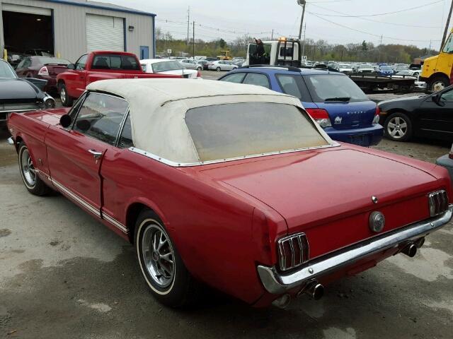 1966 Black Ford Mustang Convertible