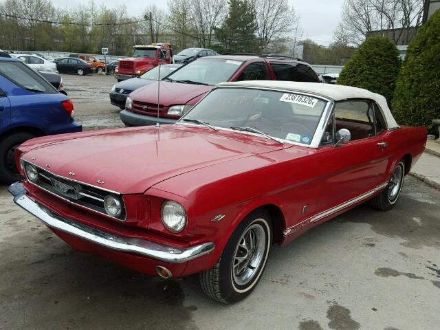 1966 Black Ford Mustang Convertible