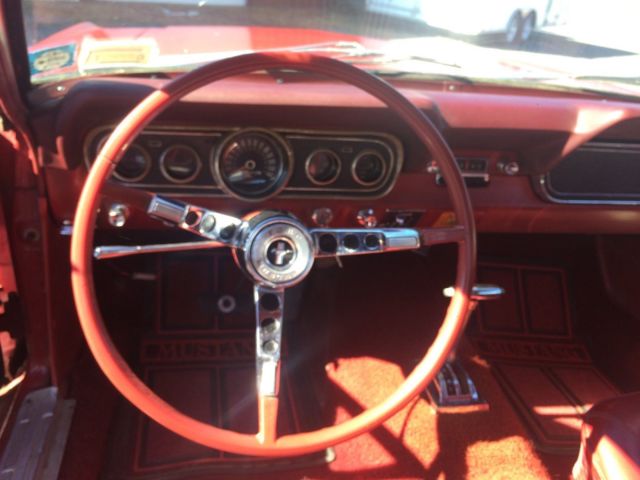 1966 Black Ford Mustang Convertible