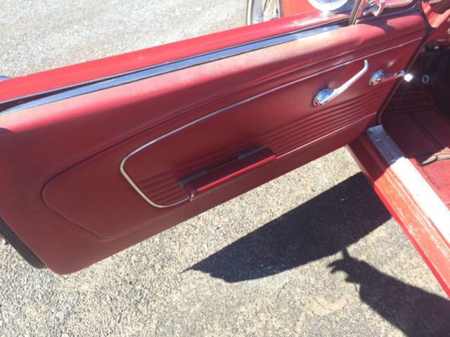 1966 Black Ford Mustang Convertible
