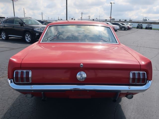 1966 Red Ford Mustang Coupe