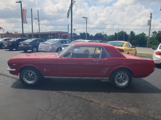 1966 Red Ford Mustang Coupe