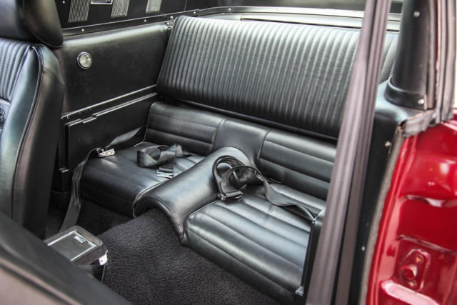 1966 Burgundy Ford Mustang Fastback