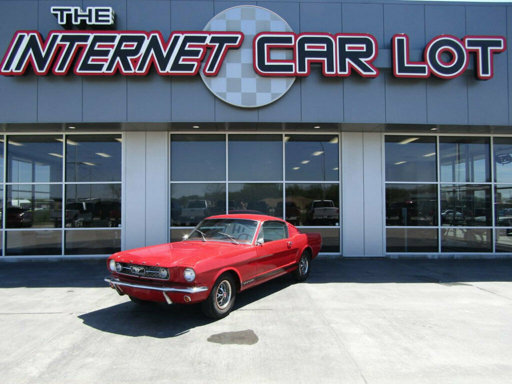 1966 Red Ford Mustang GT Fastback Coupe
