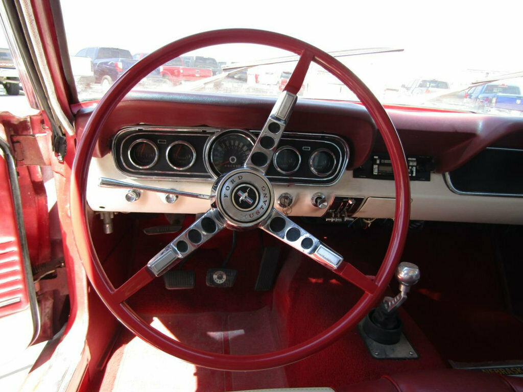 1966 Red Ford Mustang GT Fastback Coupe