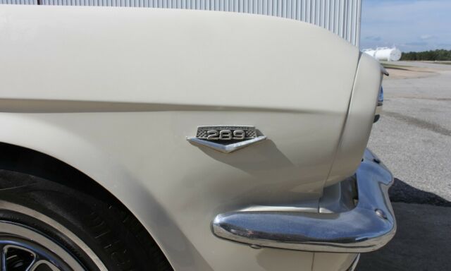 1966 Wimbleton White Ford Mustang Coupe