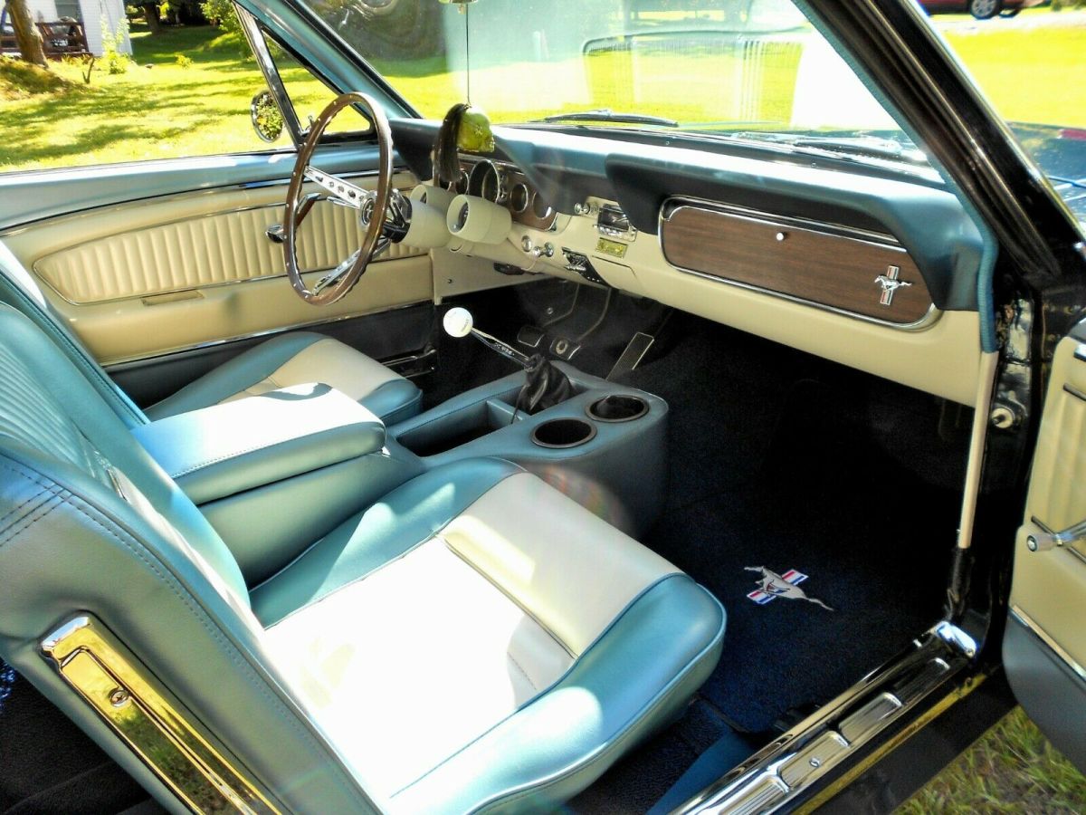 1966 Blue Ford Mustang Coupe