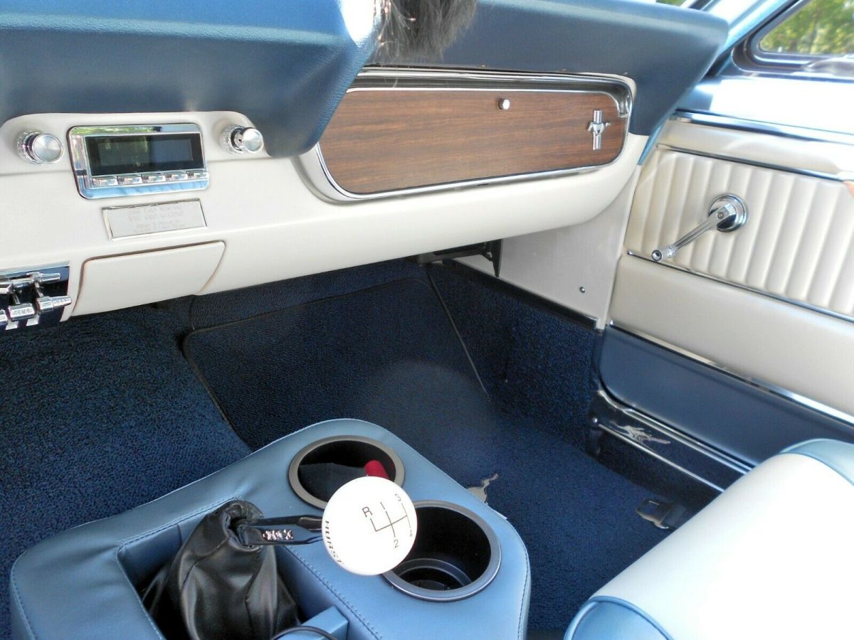 1966 Blue Ford Mustang Coupe