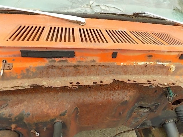 1966 Orange Ford Mustang Fastback