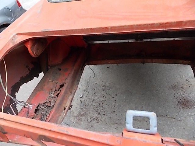 1966 Orange Ford Mustang Fastback