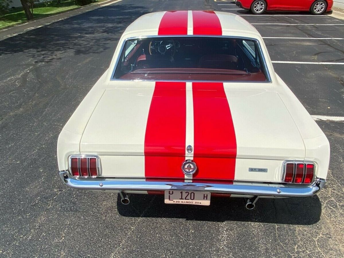 1966 White Ford Mustang Coupe