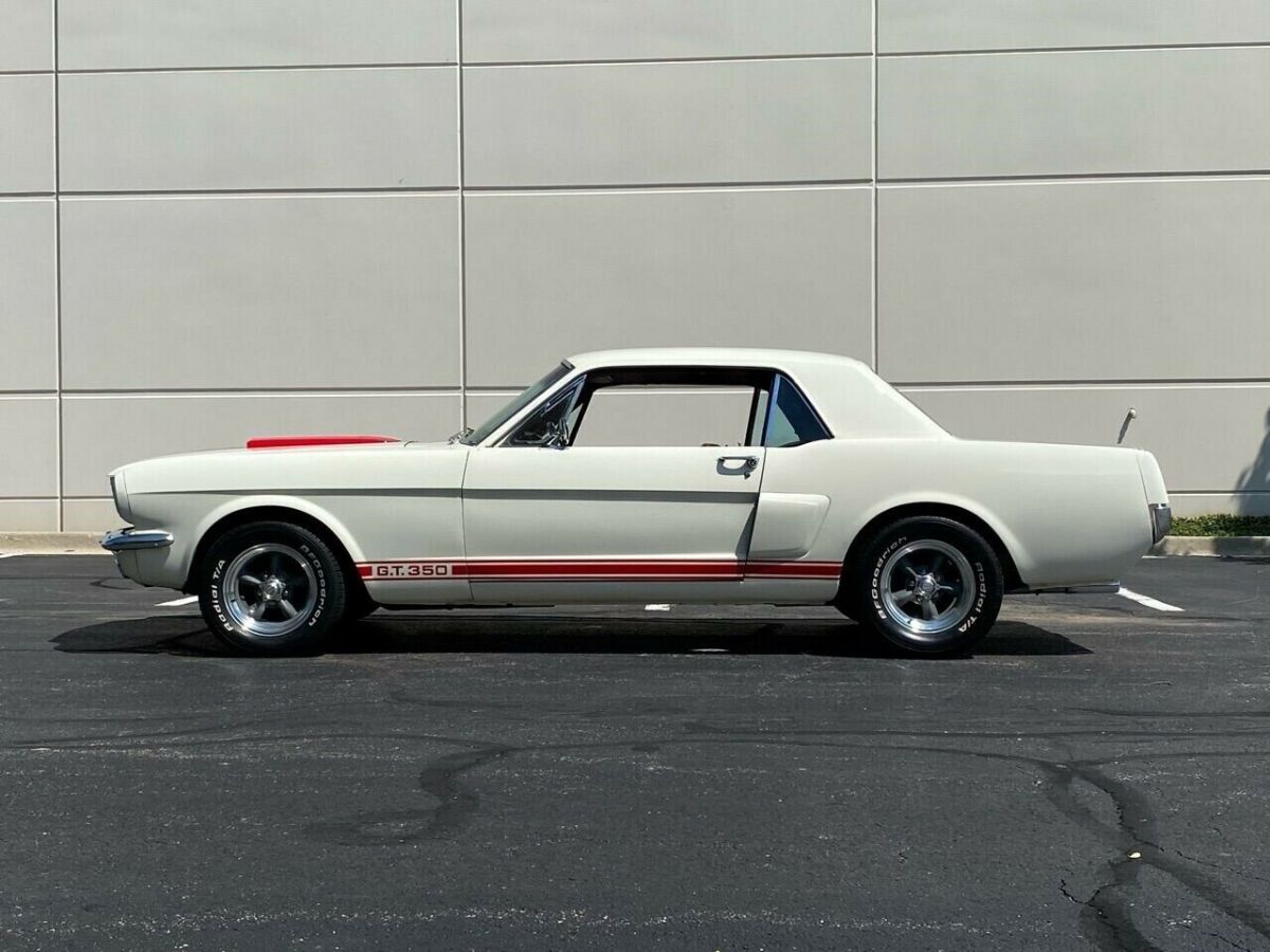 1966 White Ford Mustang Coupe
