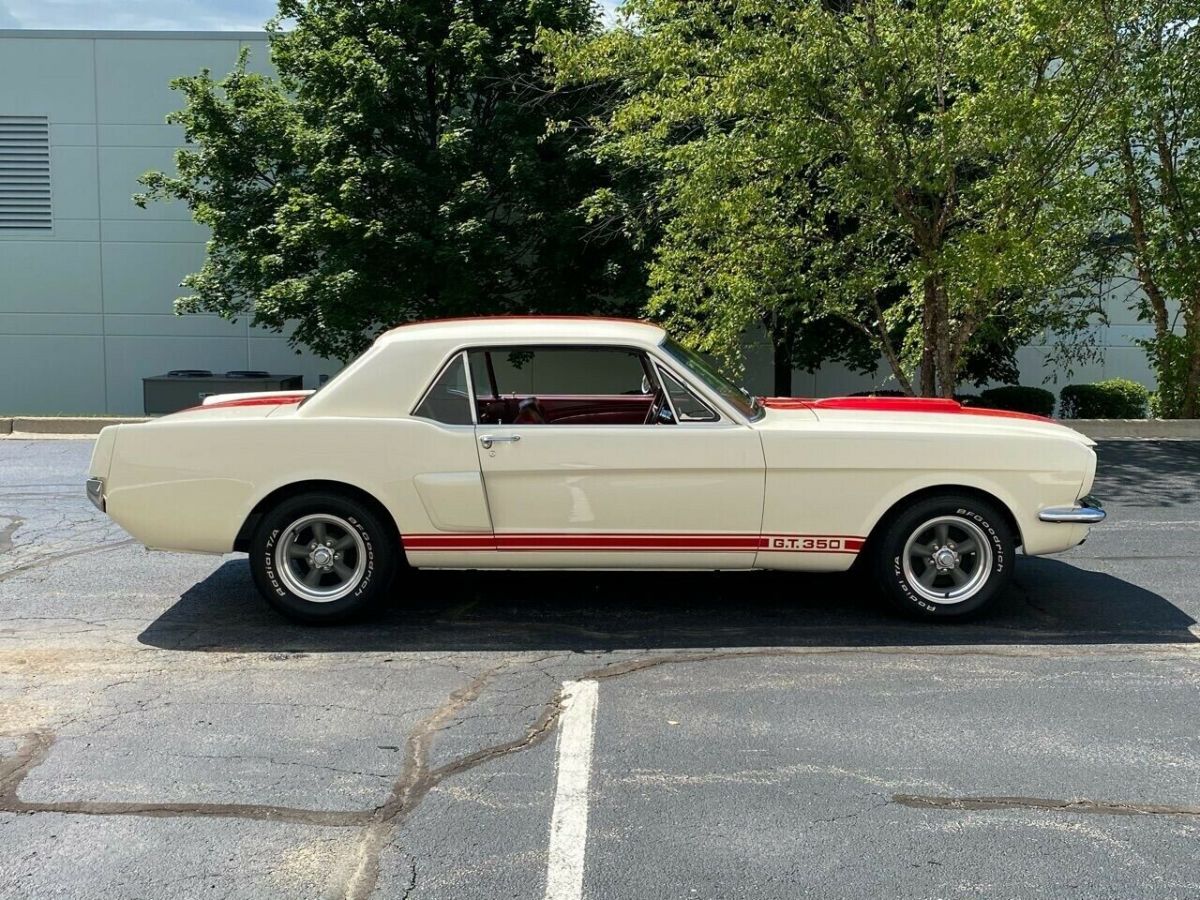 1966 White Ford Mustang Coupe