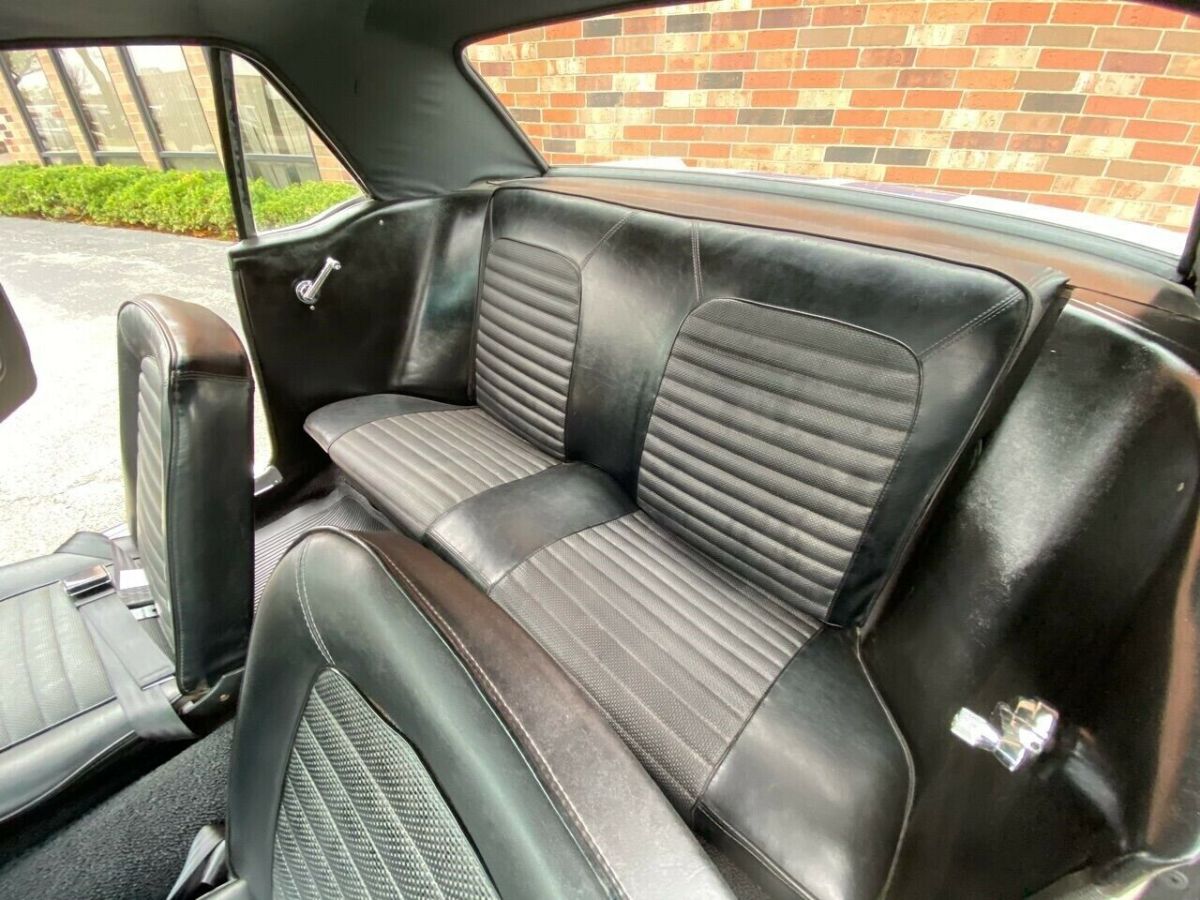 1966 White Ford Mustang Coupe